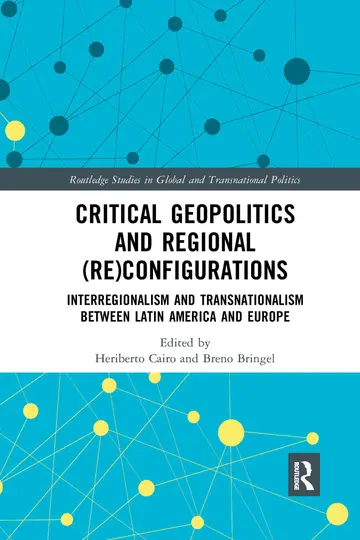Cover of Critical Geopolitics and Regional (Re)Configurations