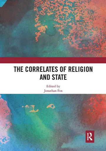 Cover of The Correlates of Religion and State