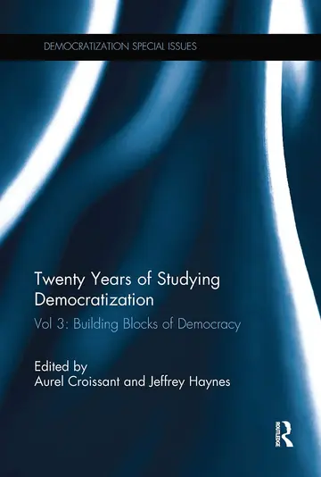 Cover of Twenty Years of Studying Democratization