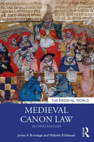 Cover of Medieval Canon Law