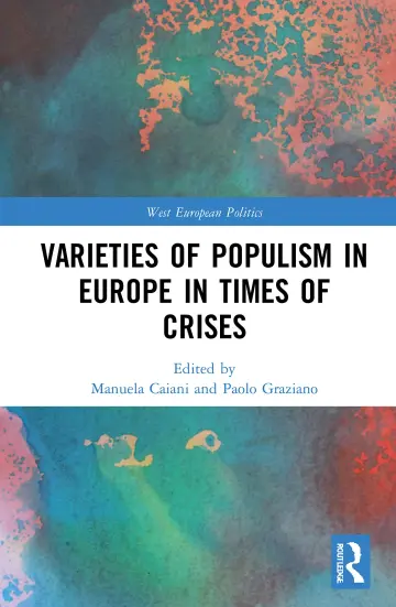 Cover of Varieties of Populism in Europe in Times of Crises