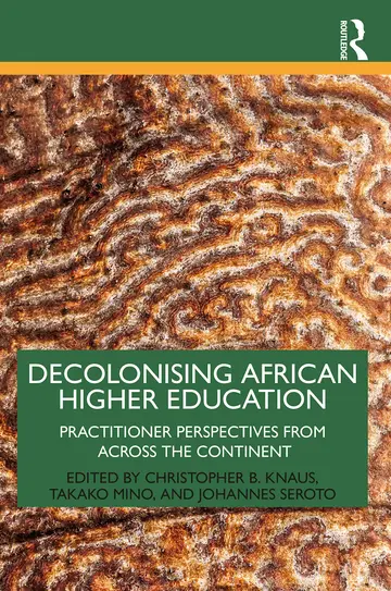 Cover of Decolonising African Higher Education