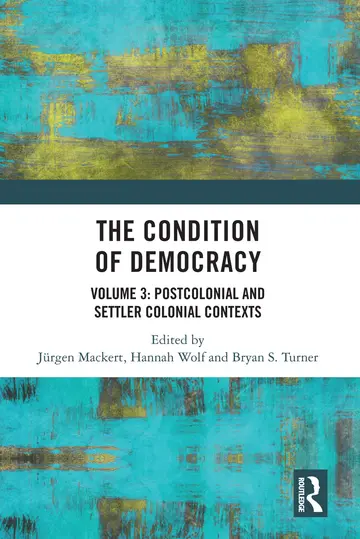 Cover of Postcolonial and Settler Colonial Contexts