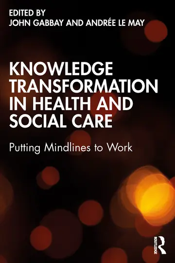 Cover of Knowledge Transformation in Health and Social Care