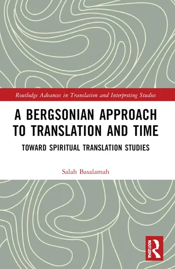 Cover of A Bergsonian Approach to Translation and Time