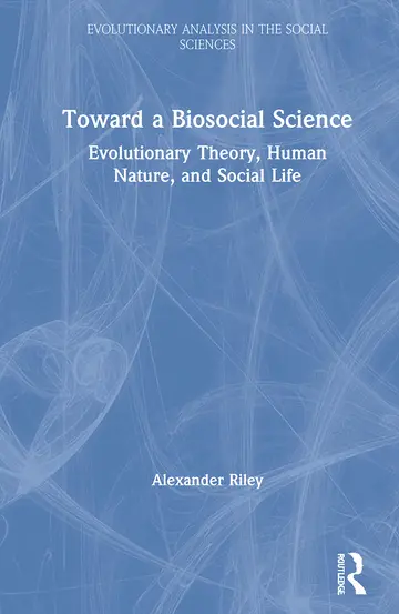 Cover of Toward a Biosocial Science