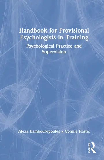 Cover of Handbook for Provisional Psychologists in Training
