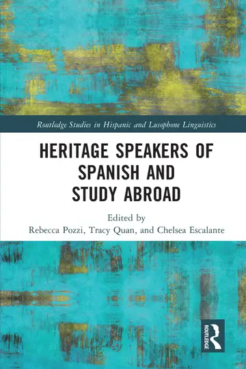 Cover of Heritage Speakers of Spanish and Study Abroad