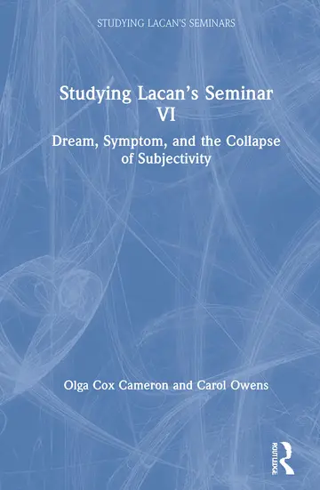 Cover of Studying Lacan’s Seminar