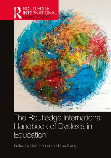 Cover of The Routledge International Handbook of Dyslexia in Education (Hb 2023)