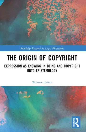 Cover of The Origin of Copyright