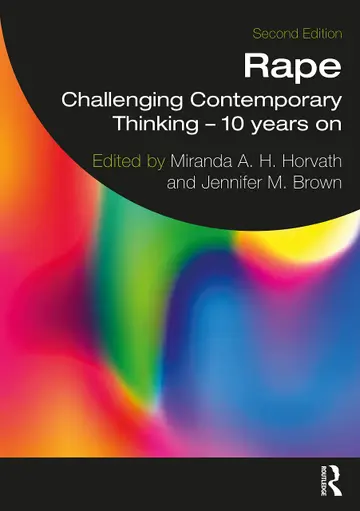 Cover of Rape Challenging Contemporary Thinking 10 Years on 2Ed
