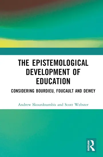 Cover of The Epistemological Development of Education
