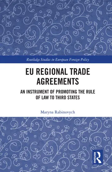 Cover of EU Regional Trade Agreements