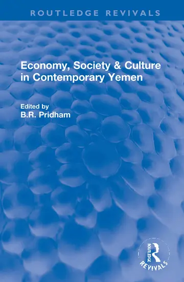 Cover of Economy, Society & Culture in Contemporary Yemen