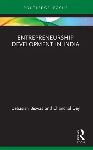 Cover of Entrepreneurship Development in India