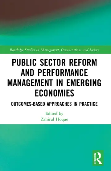 Cover of Public Sector Reform and Performance Management in Emerging Economies