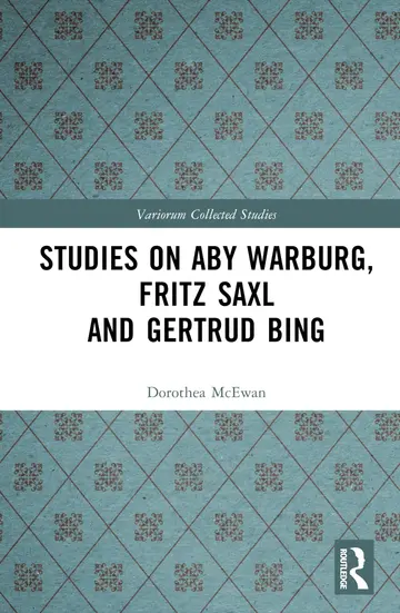 Cover of Studies on Aby Warburg, Fritz Saxl and Gertrud Bing
