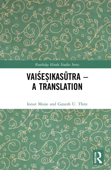 Cover of Vaisesikasutra – a Translation