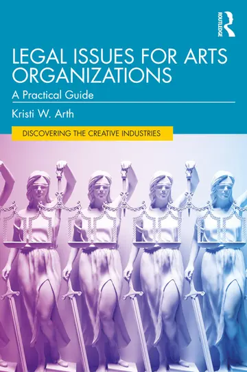 Cover of Legal Issues for Arts Organizations