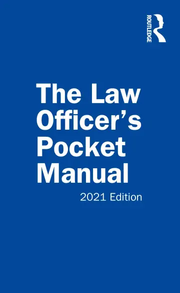 Cover of The Law Officer's Pocket Manual