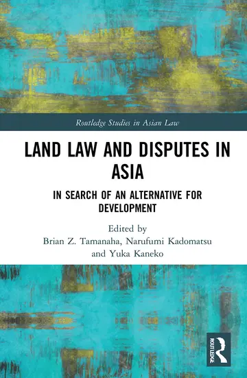 Cover of Land Law and Disputes in Asia