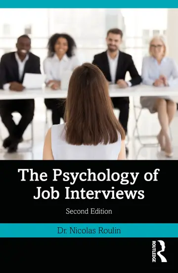 Cover of The Psychology of Job Interviews