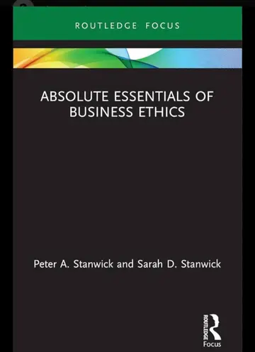 Cover of Absolute Essentials of Business Ethics