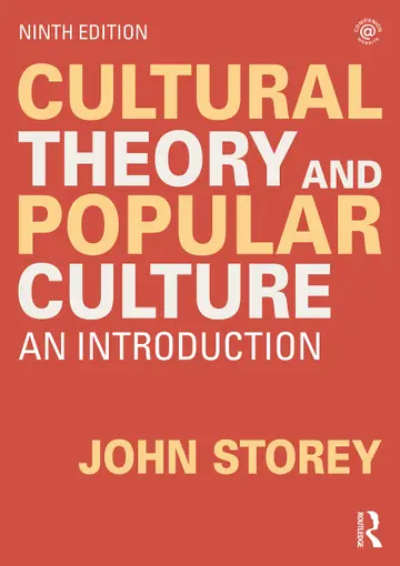Cover of Cultural Theory and Popular Culture