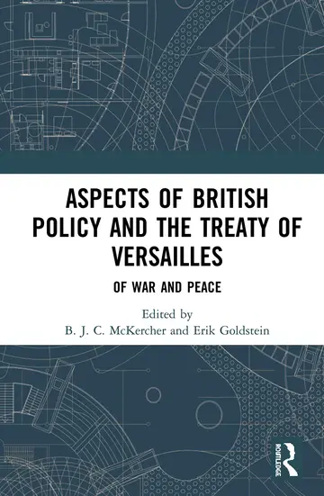 Cover of Aspects of British Policy and the Treaty of Versailles