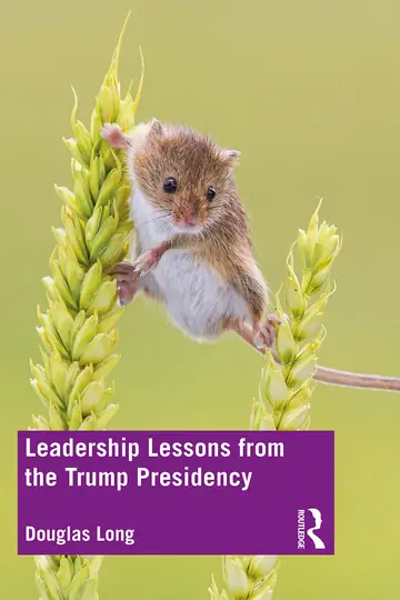Cover of Leadership Lessons from the Trump Presidency