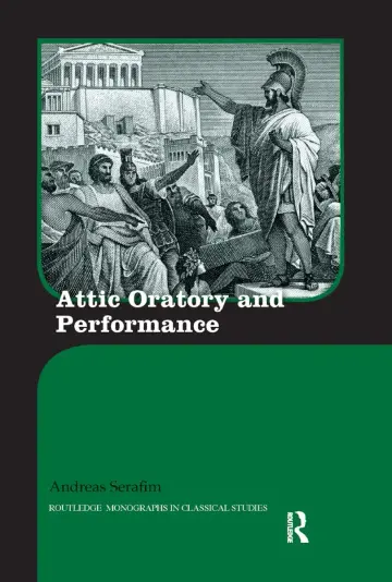 Cover of Attic Oratory and Performance