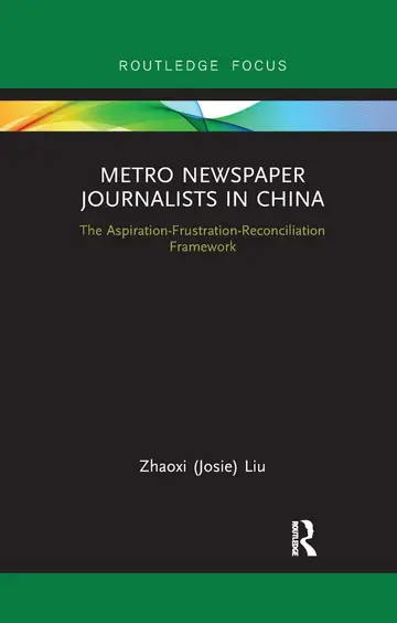 Cover of Metro Newspaper Journalists in China