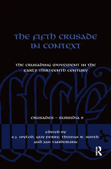 Cover of The Fifth Crusade in Context