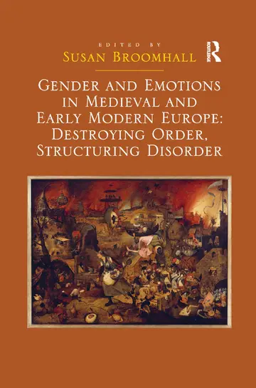 Cover of Gender and Emotions in Medieval and Early Modern Europe
