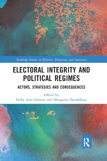 Cover of Electoral Integrity and Political Regimes