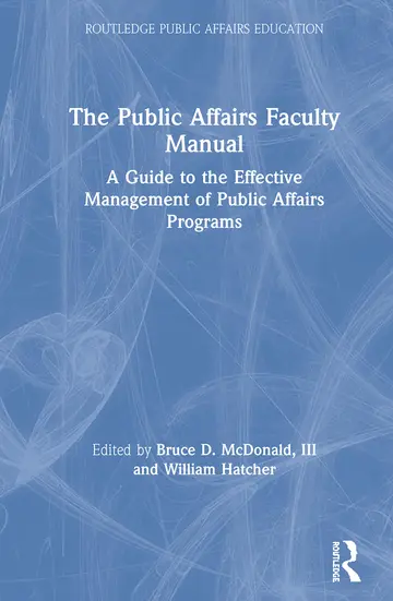 Cover of The Public Affairs Faculty Manual