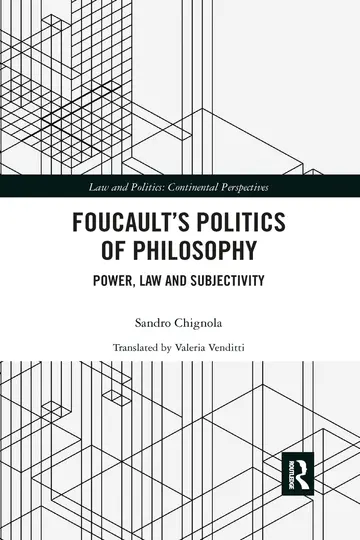 Cover of Foucault's Politics of Philosophy