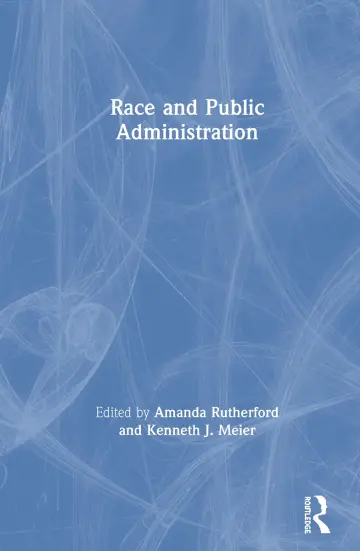 Cover of Race and Public Administration