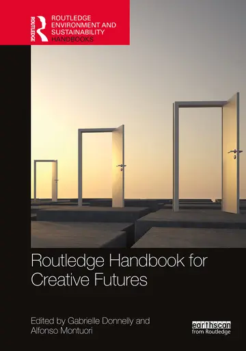 Cover of Routledge Handbook for Creative Futures (Hb 2023)