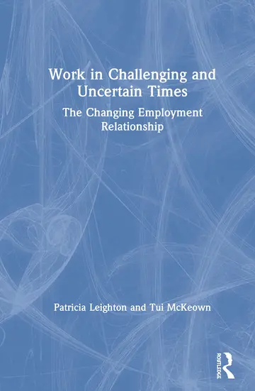 Cover of Work in Challenging and Uncertain Times