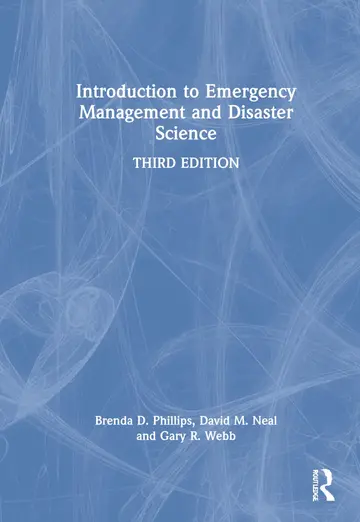 Cover of Introduction to Emergency Management and Disaster Science