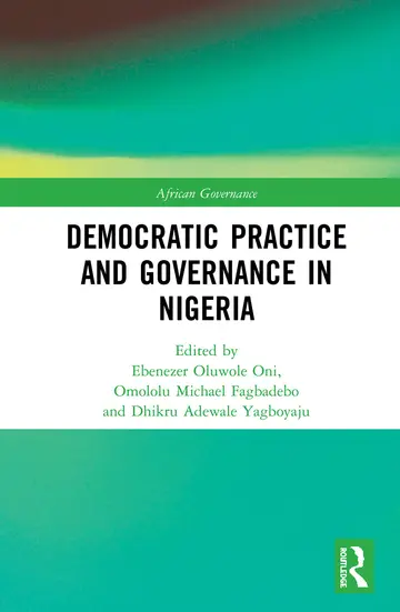 Cover of Democratic Practice and Governance in Nigeria