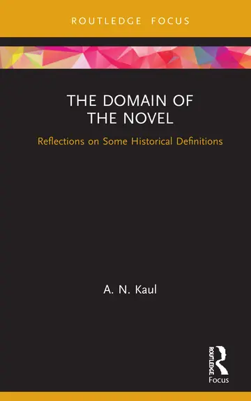 Cover of The Domain of the Novel