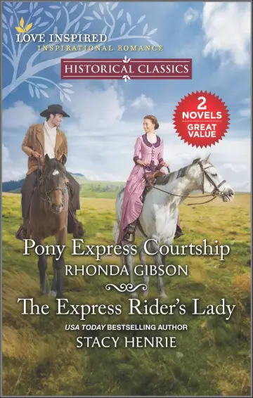Cover of Pony Express Courtship and the Express Rider's Lady