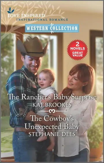 Cover of The Rancher's Baby Surprise and the Cowboy's Unexpected Baby