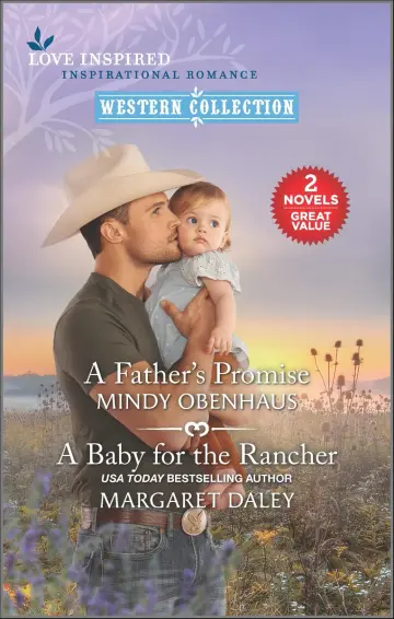 Cover of A Father's Promise and A Baby for the Rancher