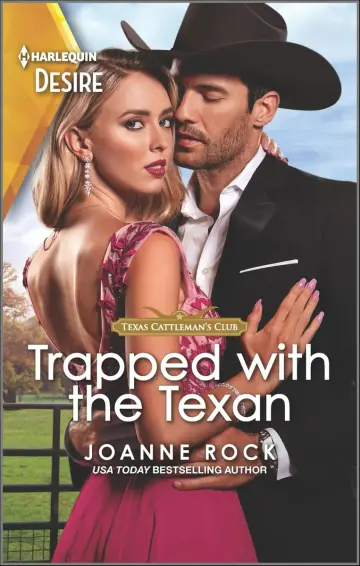 Cover of Trapped with the Texan