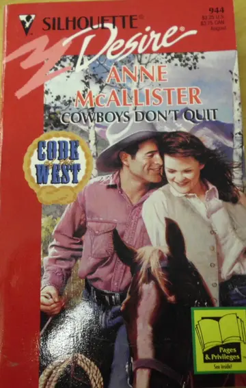 Cover of Cowboys Don'T Quit (Code of the West)