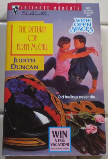 Cover of Return of Eden Mccall (Wide Open Spaces)